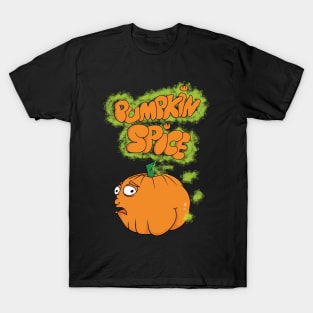 Funny Pumpkin Spice Latte Farts T-Shirt